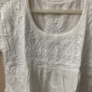 Chikan Cotton Kurti