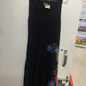 Black Dress Old Extensively Used