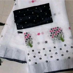 Linen Sarees 5