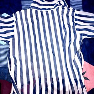 Women Striped Top Casual Formal Wear