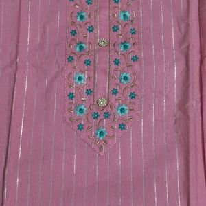 cotton pink kurti