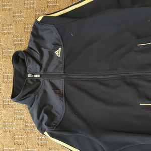 ADIDAS ZIPPER UPPER JACKET (GOLDEN STRIPES)