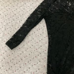 Black Pinterest Lace Dress