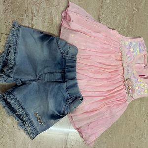 Jeans top set