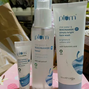 Plum Rice Water Skincare Range