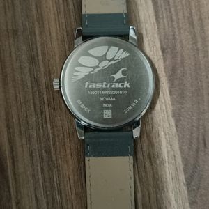 Fastrack Men Analog Leather Strap Watch