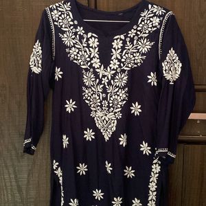 Chikankari Work Kurti