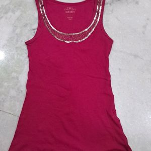 Old Navy Tank Vest In Fuschia Pink