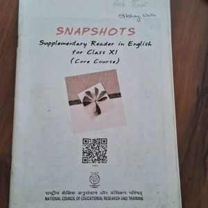 Ncert English Supplementary  Class 11th Snapshot