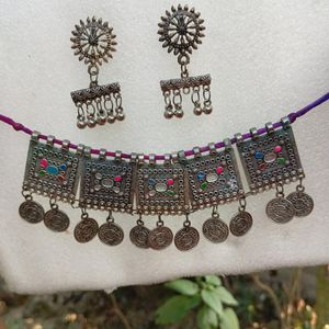 Oxidised jewelry Set