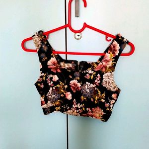 Multicolour Crop Top Or Blouse