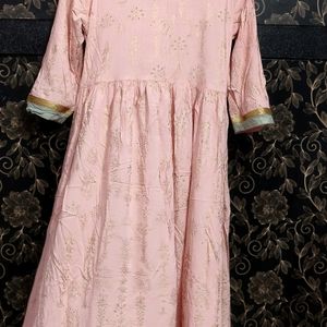 Avaasa Peach Kurti