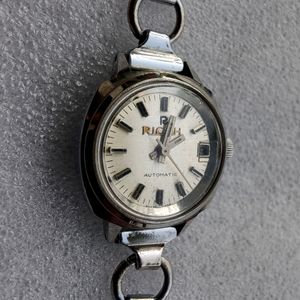 NOS Ricoh Automatic Ladies Date Watch Old Antique