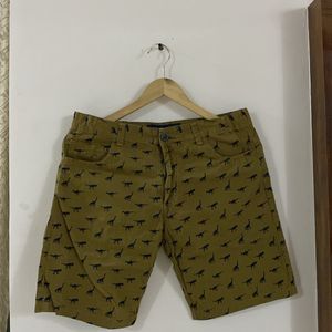 Dino Print Men Shorts