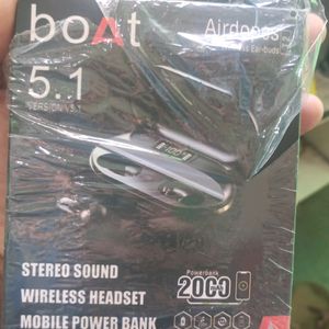 Boat Airdopes T2 Earbuds Also Power Bank