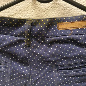 Navy Blue White Dot Shorts (Men's)