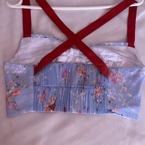 Floral Cropped Top