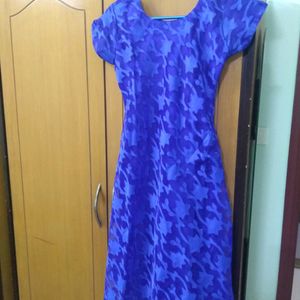 New Blue Anarkali At Super Discount Price