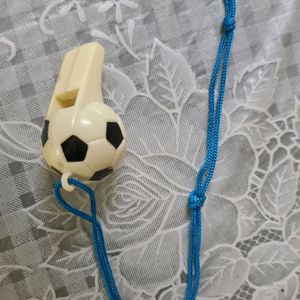 Football shaped mouth Whistle