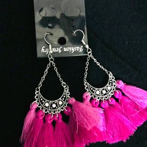 Earrings Combo ( Blue & Pink )