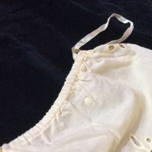 COTTON BRANDED DRESS