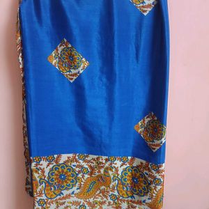 Navy Blue Saree