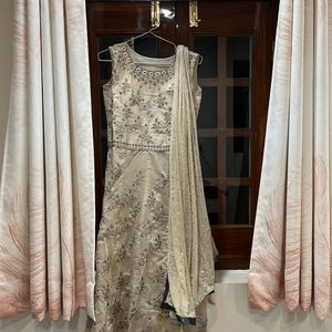 Elegant Gown Along With Dupatta