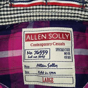 Allensolly Checkered Casual Shirt (Men's)