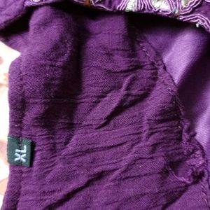 Purple🟣 Colour Kurtha