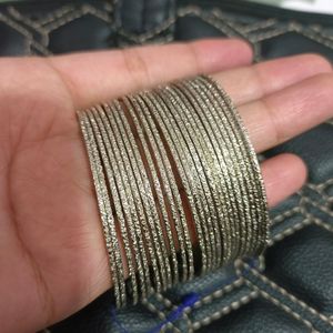 Silver Metal Bangles