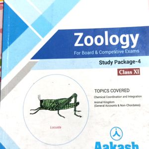 Aakash Module Zoology Package 4 Class 11
