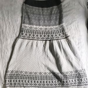 Korean Woolen Skirt/ Tube Top