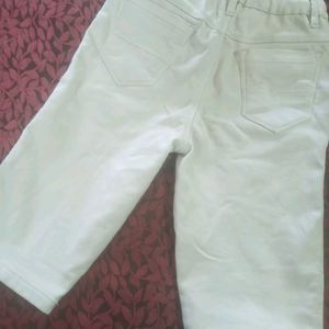 Preloved Denim Capri