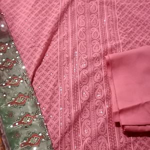 Party Wear Churidar Material