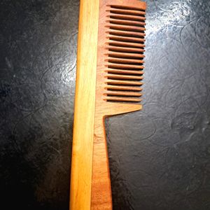 Wooden Comb And Hair Brush