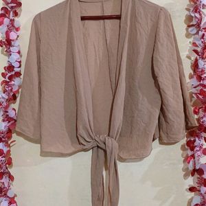 Beautiful Tan Color Shrug