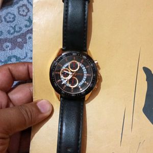 Skmei Watch With Original Leather Strap