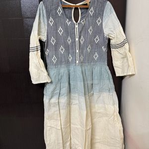 Anarkali Kurta With Bell Sleeves