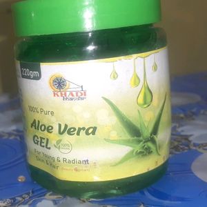 New 100% Pure Aloe Vera Gel For Skin And Hair. New And Sealed.