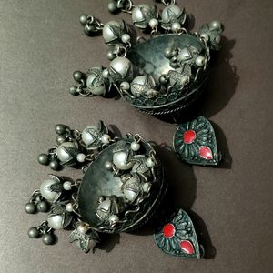 Traditional jhumkas