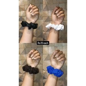 Satin Scrunchies