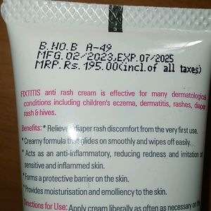 Fixtitis Anti Rash Cream