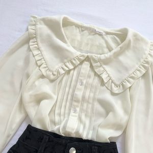 Peter Pan Collar Pinterest Beige Shirt