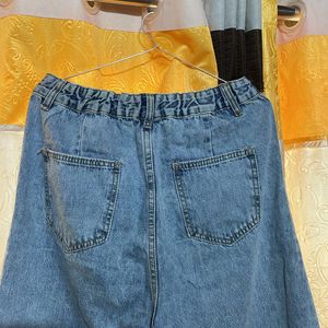 Jeans With Eastic Waist Band