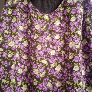 Dress Purple Flower