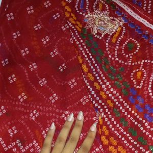 New Chunnari Saree