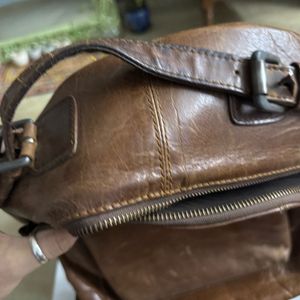 Pure Leather Fossil Original Unisex Backpack