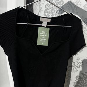 H&M Rib-knit Top (New)