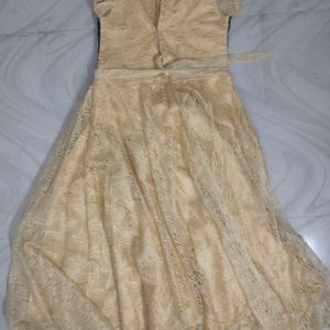 Women's Gold Frock