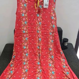 SRISHTI Floral Print A-Line Kurta